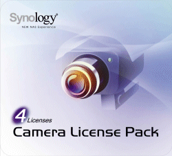 Synology IP Camera License Pack for 4 (CLP4)